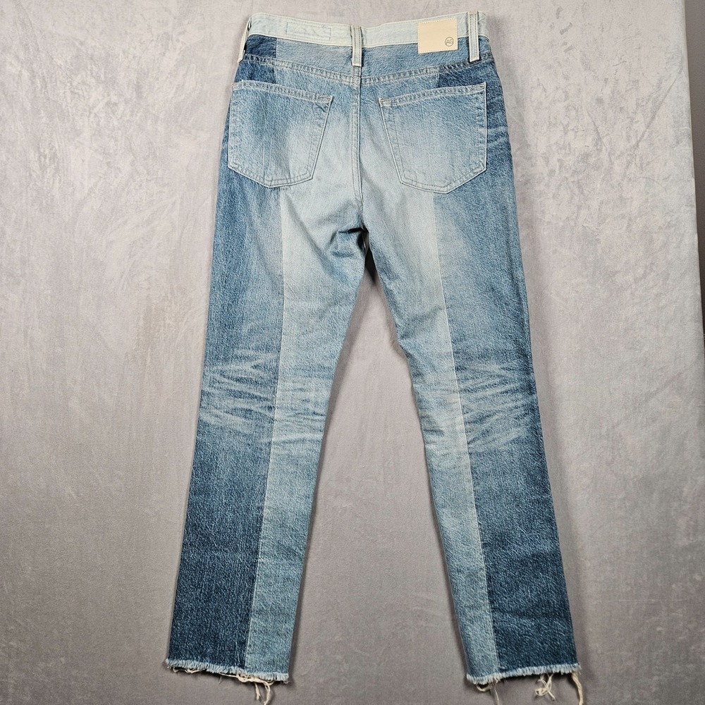Adriano Goldschmied Jeans Women's 26 The Isabelle High Rise Straight Crop Denim - Picture 3 of 13